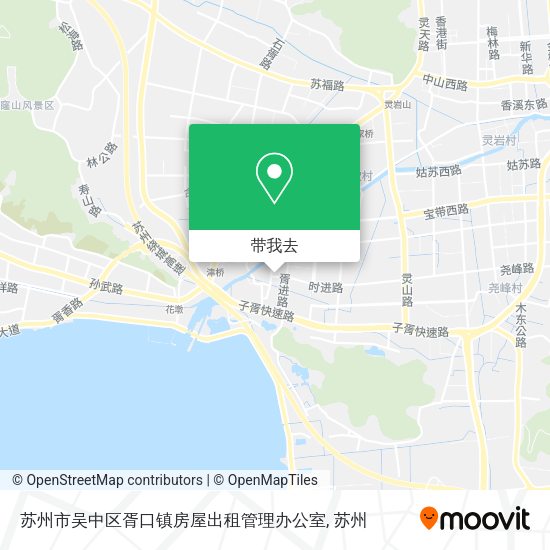 苏州市吴中区胥口镇房屋出租管理办公室地图