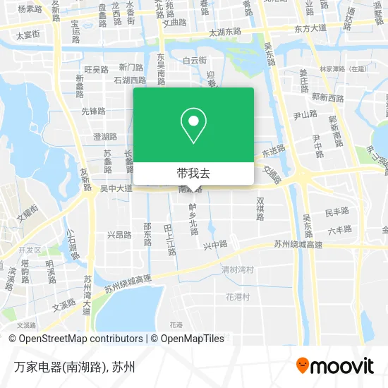 万家电器(南湖路)地图