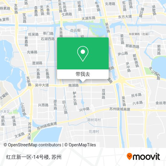 红庄新一区-14号楼地图