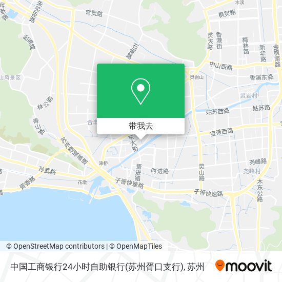 中国工商银行24小时自助银行(苏州胥口支行)地图