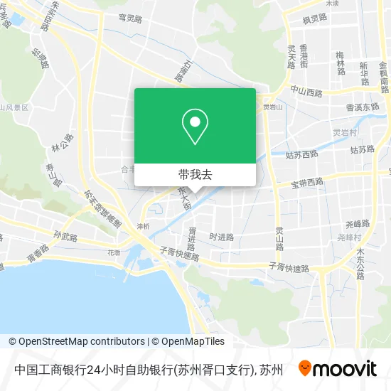 中国工商银行24小时自助银行(苏州胥口支行)地图