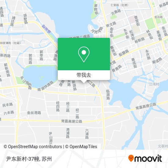 尹东新村-37幢地图