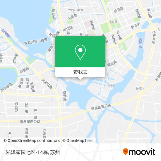 淞泽家园七区-14栋地图