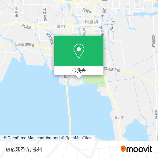 碛砂延圣寺地图
