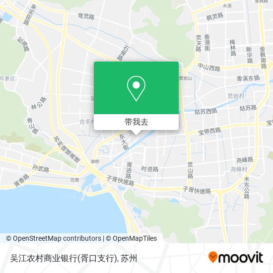 吴江农村商业银行(胥口支行)地图