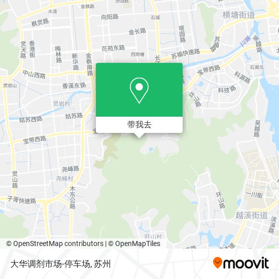 大华调剂市场-停车场地图