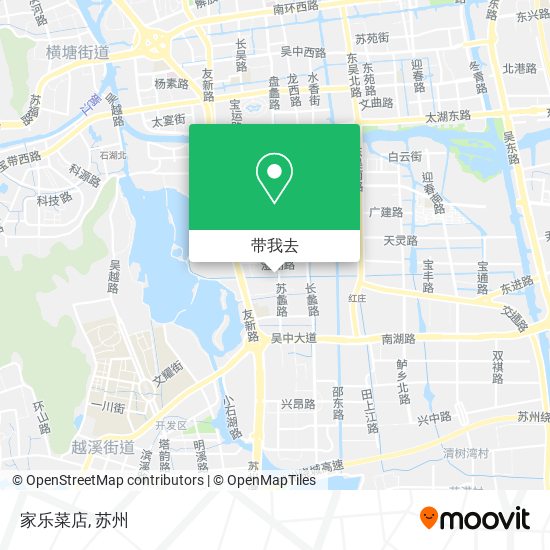 家乐菜店地图