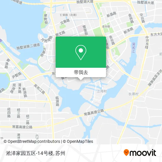 淞泽家园五区-14号楼地图