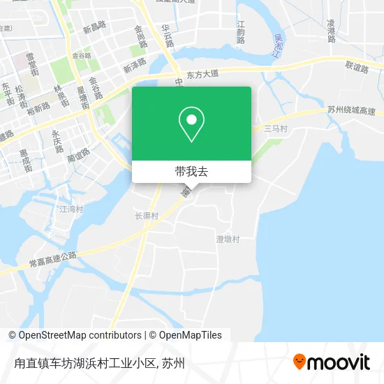 甪直镇车坊湖浜村工业小区地图