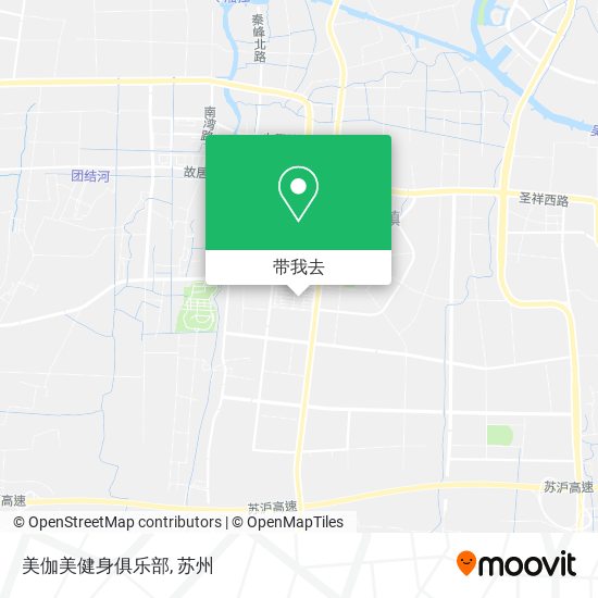 美伽美健身俱乐部地图