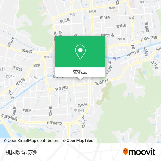 桃园教育地图