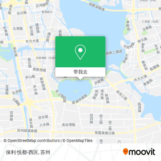 保利·悦都-西区地图