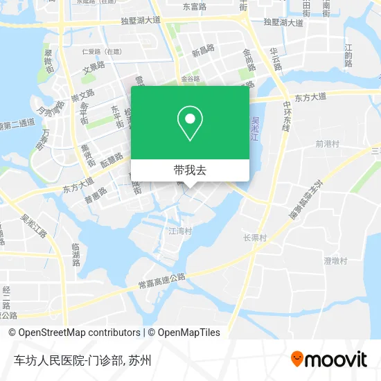 车坊人民医院-门诊部地图