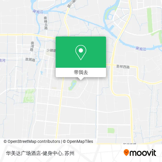 华美达广场酒店-健身中心地图