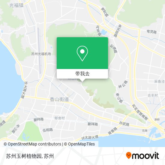 苏州玉树植物园地图