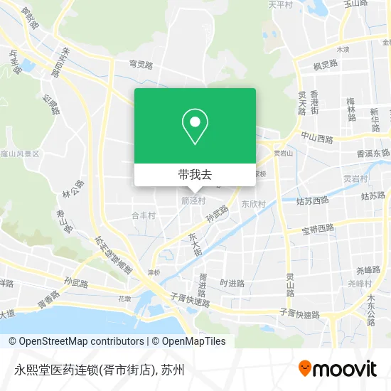 永熙堂医药连锁(胥市街店)地图