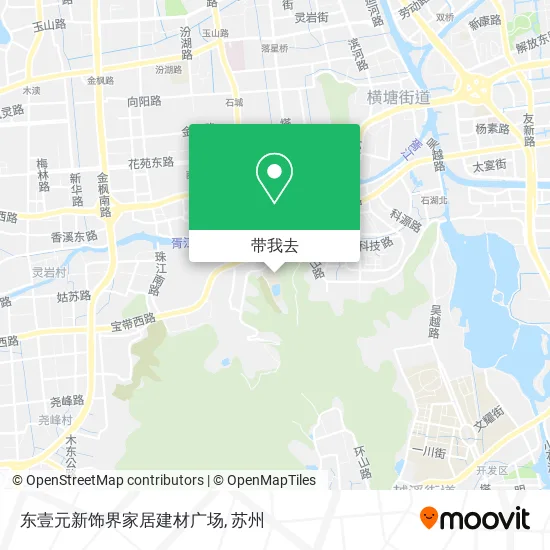东壹元新饰界家居建材广场地图