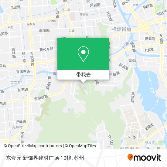 东壹元·新饰界建材广场-10幢地图