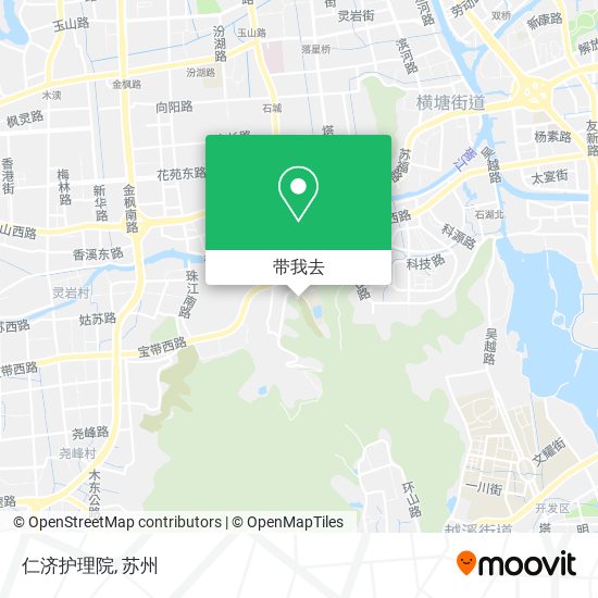 仁济护理院地图
