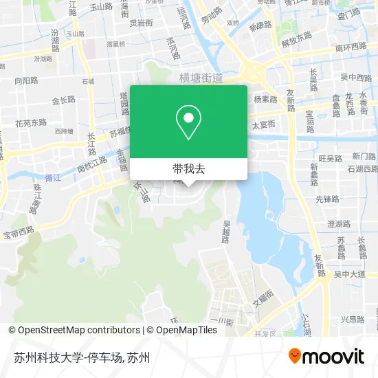 苏州科技大学-停车场地图