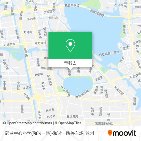 郭巷中心小学(和谐一路)-和谐一路停车场地图