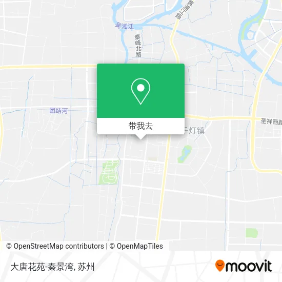 大唐花苑-秦景湾地图