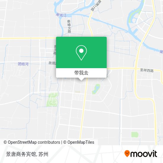 景唐商务宾馆地图