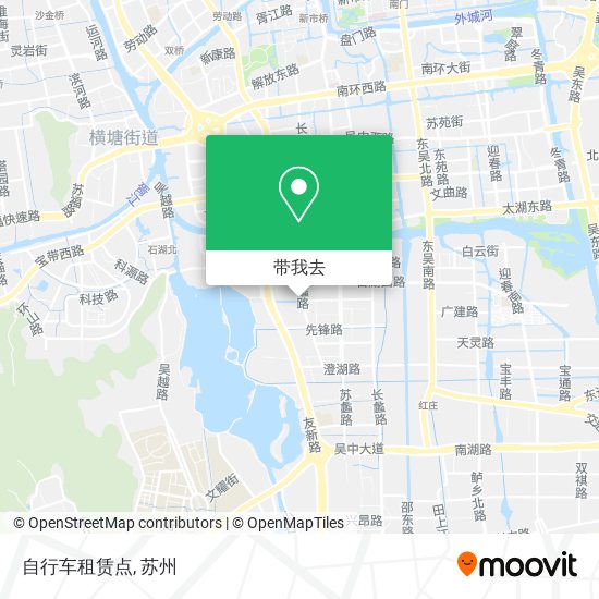 自行车租赁点地图