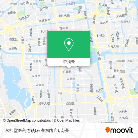 永熙堂医药连锁(石湖东路店)地图