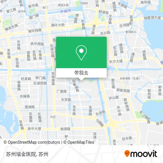 苏州瑞金医院地图