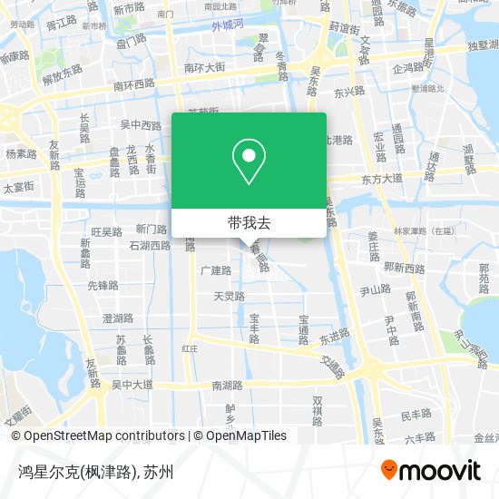 鸿星尔克(枫津路)地图