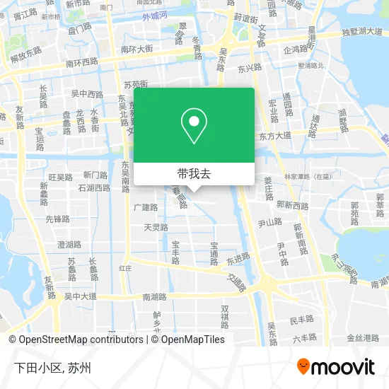 下田小区地图