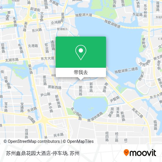 苏州鑫鼎花园大酒店-停车场地图