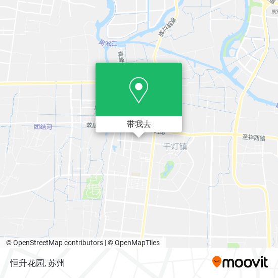 恒升花园地图