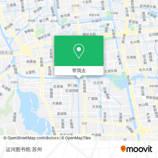 运河图书馆地图