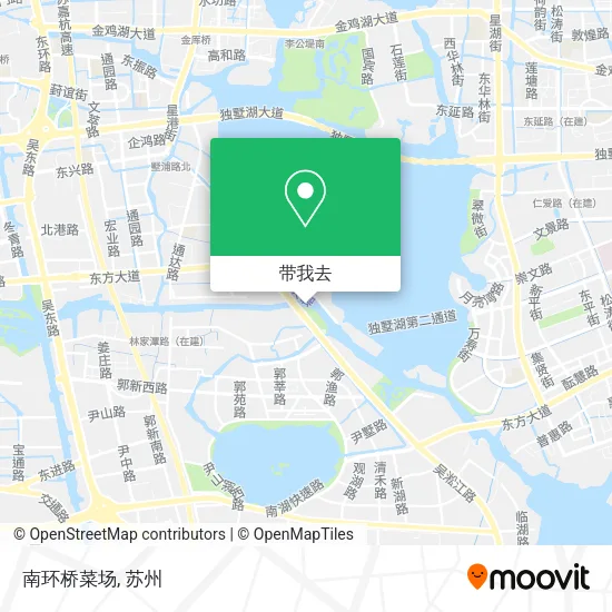 南环桥菜场地图