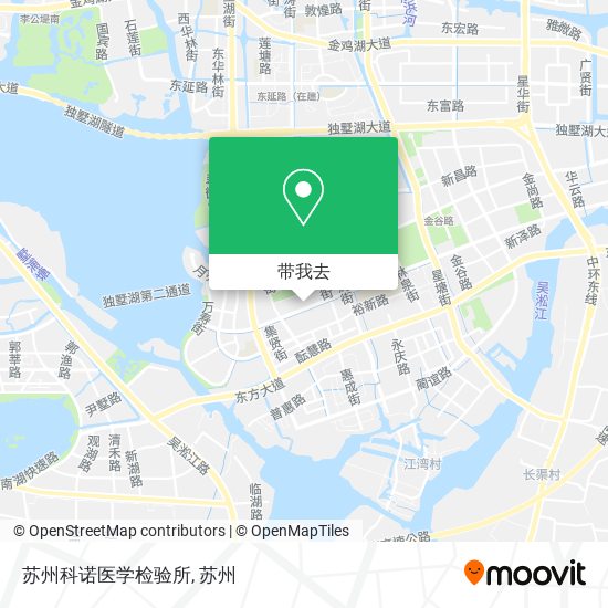 苏州科诺医学检验所地图