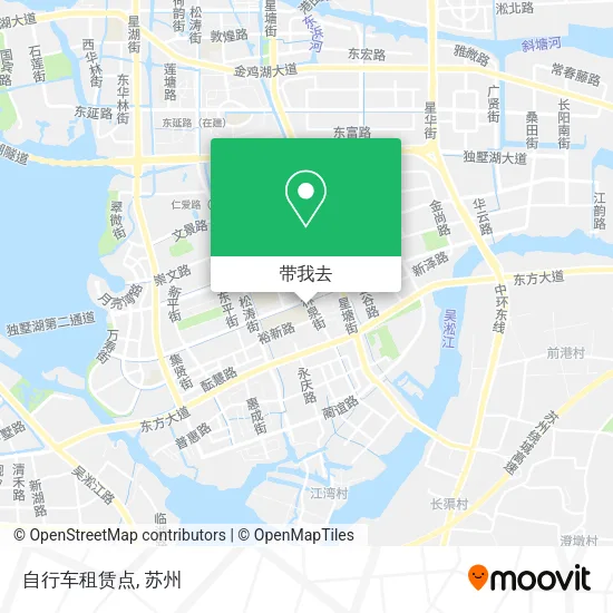 自行车租赁点地图