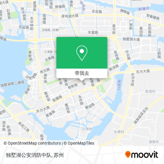 独墅湖公安消防中队地图