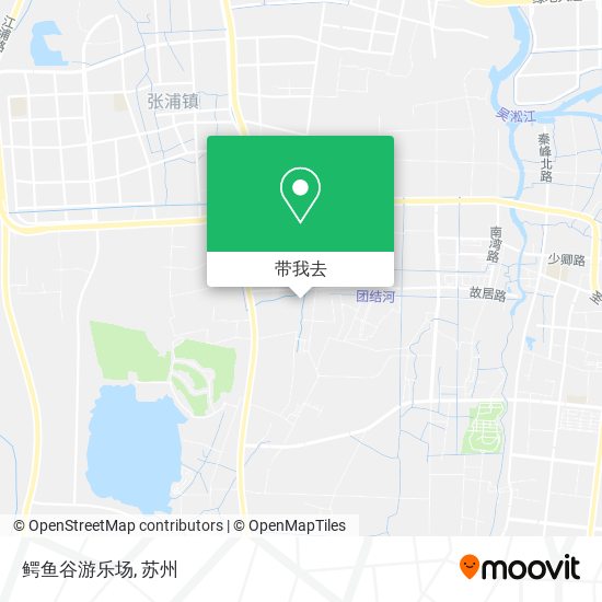 鳄鱼谷游乐场地图