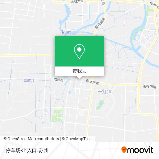 停车场-出入口地图