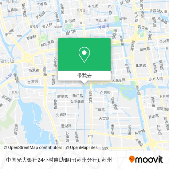 中国光大银行24小时自助银行(苏州分行)地图