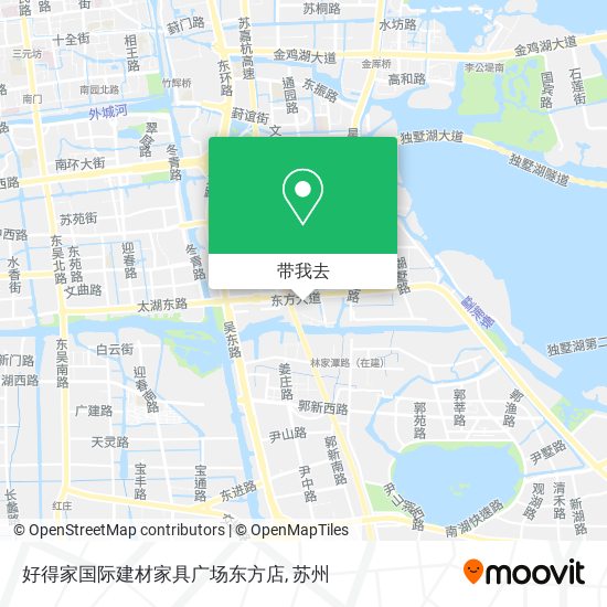 好得家国际建材家具广场东方店地图