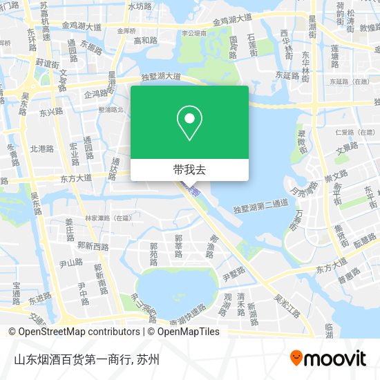 山东烟酒百货第一商行地图