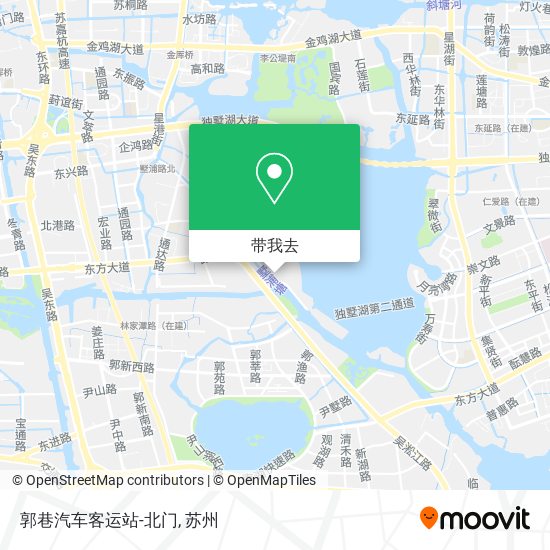 郭巷汽车客运站-北门地图