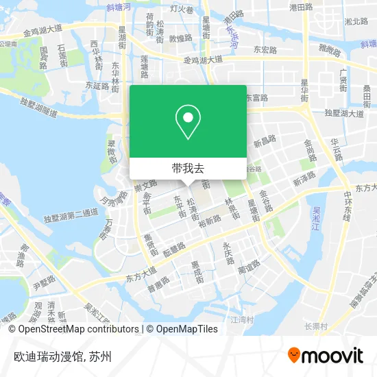 欧迪瑞动漫馆地图