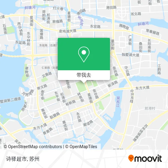诗驿超市地图