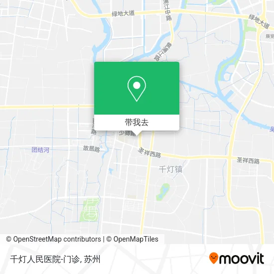 千灯人民医院-门诊地图