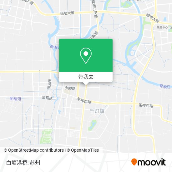 白塘港桥地图