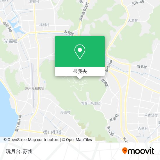 玩月台地图